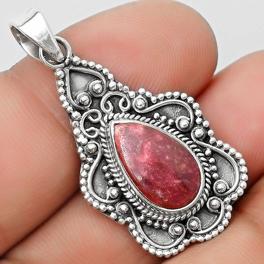 Natural Pink Thulite - Norway Pendant P-1214 SDP126286