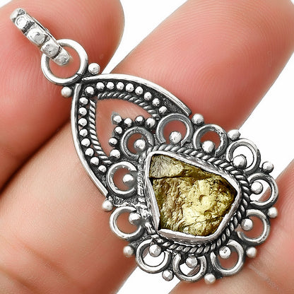 Natural Rare Kornerupine Rough Pendant P-1224 SDP126463
