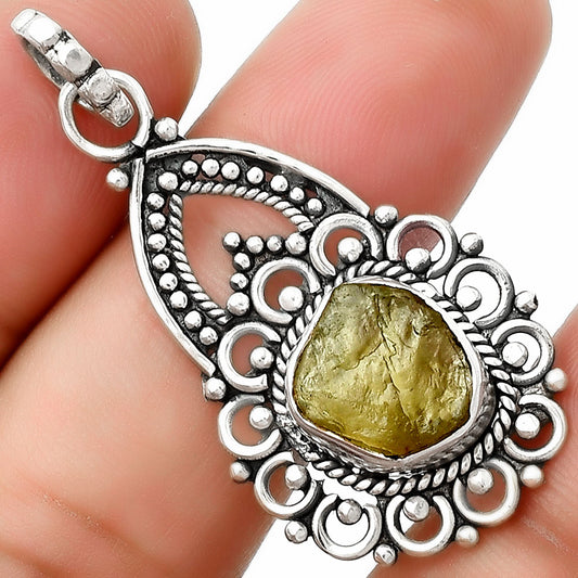 Natural Rare Kornerupine Rough Pendant P-1224 SDP126473