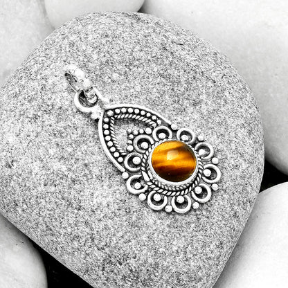 Natural Tiger Eye - Africa Pendant P-1224 SDP126476