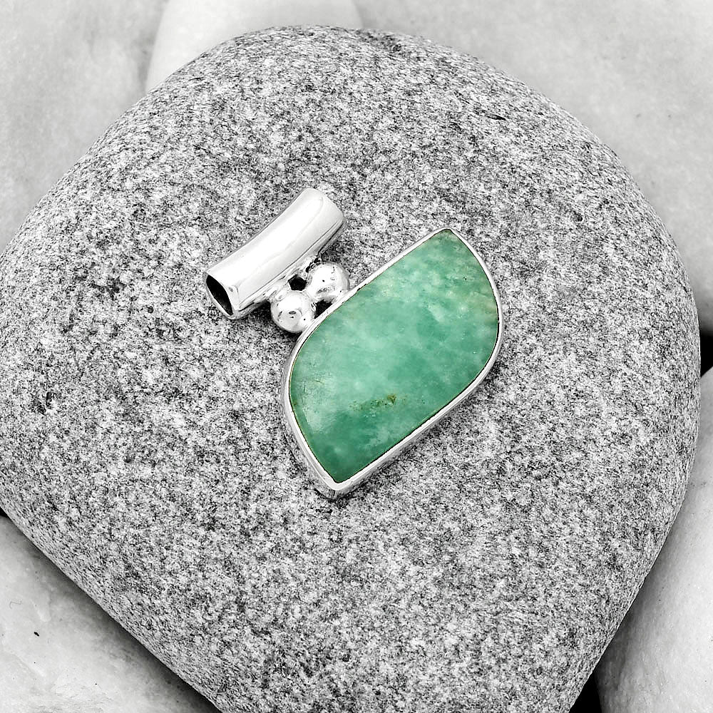 Natural Paraiba Amazonite Pendant P-1259 SDP126545