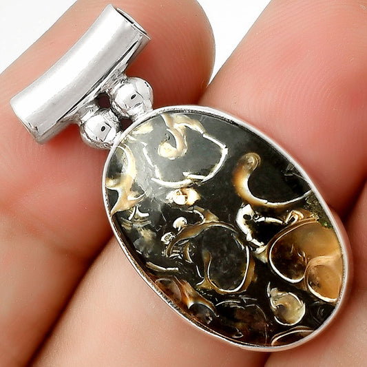 Natural Turtella Jasper - USA Pendant P-1259 SDP126564