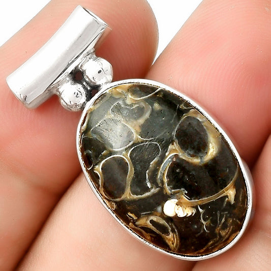 Natural Turtella Jasper - USA Pendant P-1259 SDP126565