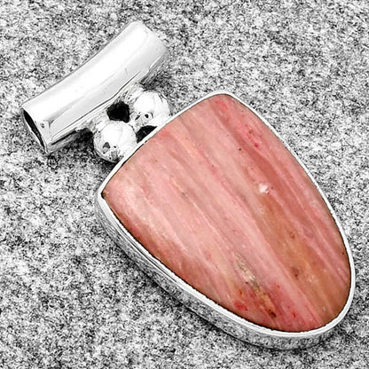 Natural Pink Tulip Quartz Pendant P-1259 SDP126570