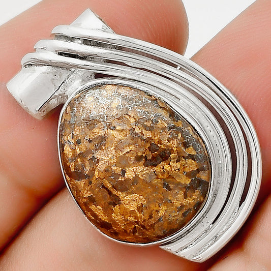 Natural Bronzite Pendant P-1432 SDP126580