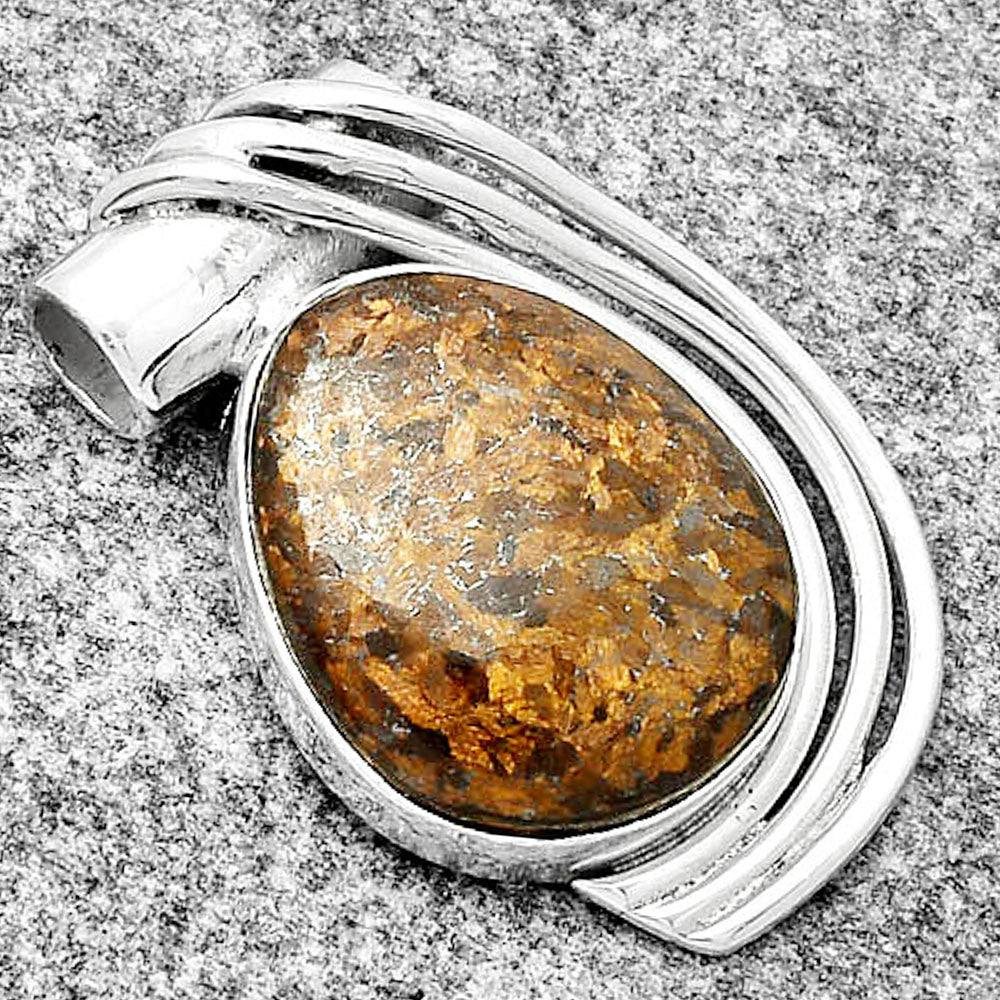 Natural Bronzite Pendant P-1432 SDP126580