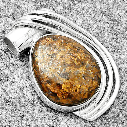 Natural Bronzite Pendant P-1432 SDP126580