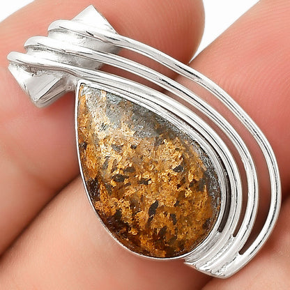 Natural Bronzite Pendant P-1432 SDP126589