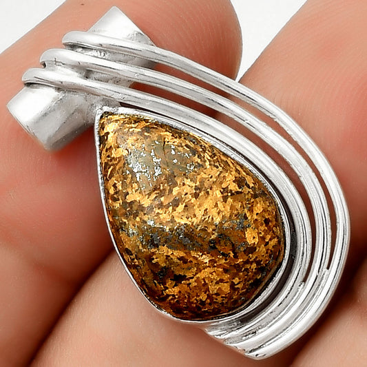 Natural Bronzite Pendant P-1432 SDP126595