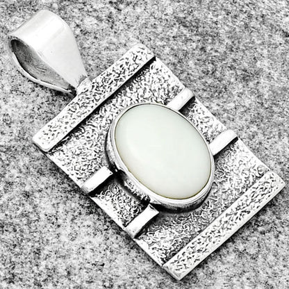 Natural White Opal Pendant P-1658 SDP126620