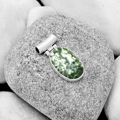 Natural Dioptase Pendant P-1621 SDP126713