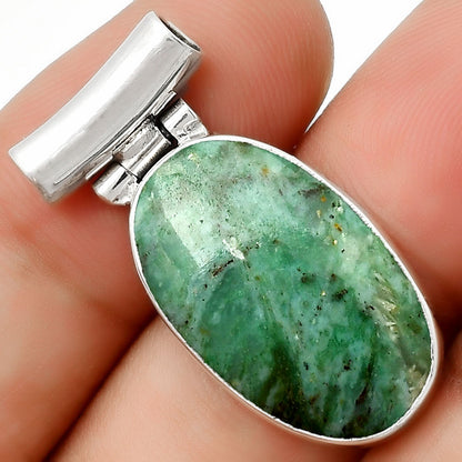 Natural Larsonite Jasper Pendant P-1621 SDP126720