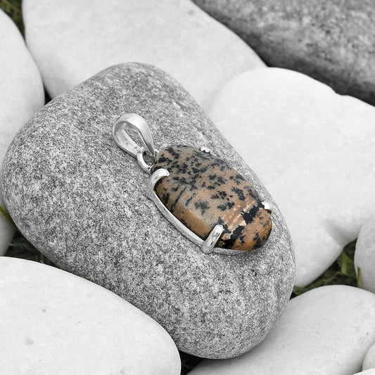 Natural Russian Honey Dendrite Opal Pendant P-1013 SDP126879