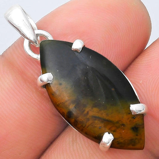 Natural Chrome Chalcedony Pendant P-1013 SDP126880
