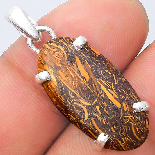 Natural Coquina Fossil Jasper - India Pendant P-1013 SDP126883