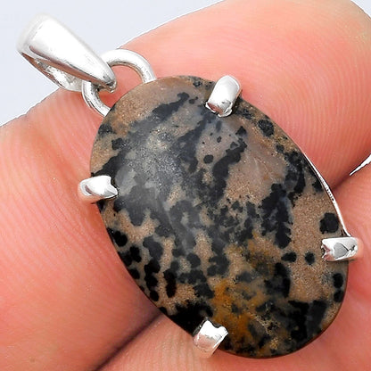Natural Russian Honey Dendrite Opal Pendant P-1013 SDP126884