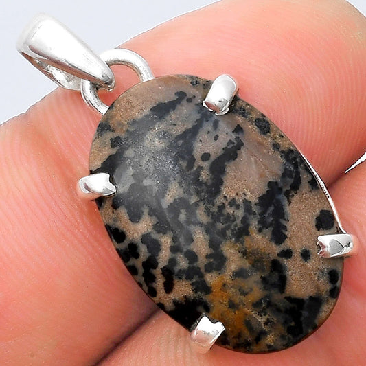 Natural Russian Honey Dendrite Opal Pendant P-1013 SDP126884