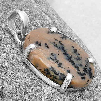 Natural Russian Honey Dendrite Opal Pendant P-1013 SDP126885