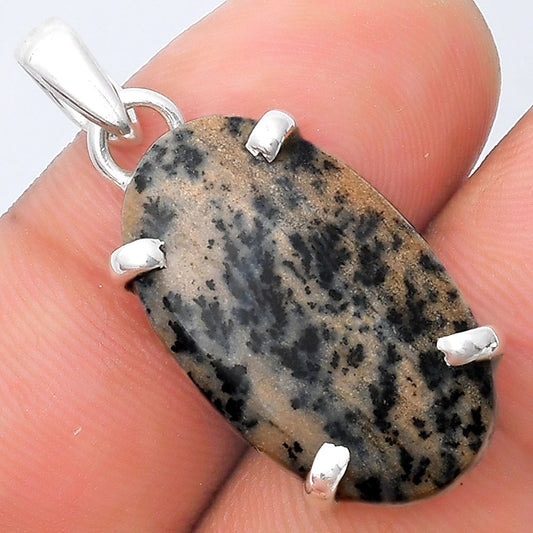 Natural Russian Honey Dendrite Opal Pendant P-1013 SDP126888