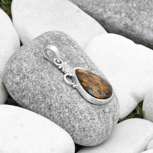 Natural Bronzite Pendant P-1220 SDP126904