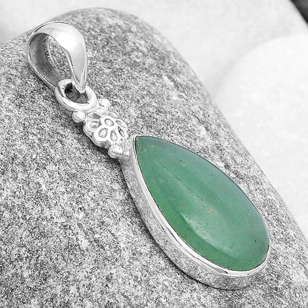 Natural Green Aventurine Pendant P-1220 SDP126907