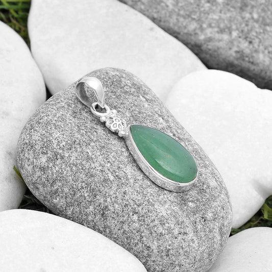Natural Green Aventurine Pendant P-1220 SDP126907