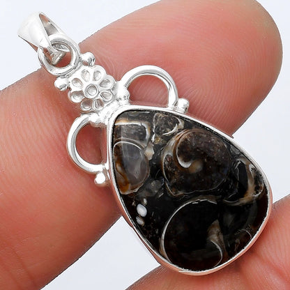 Natural Turtella Jasper - USA Pendant P-1220 SDP126912