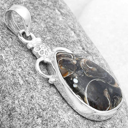 Natural Turtella Jasper - USA Pendant P-1220 SDP126912