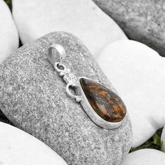 Natural Bronzite Pendant P-1220 SDP126915