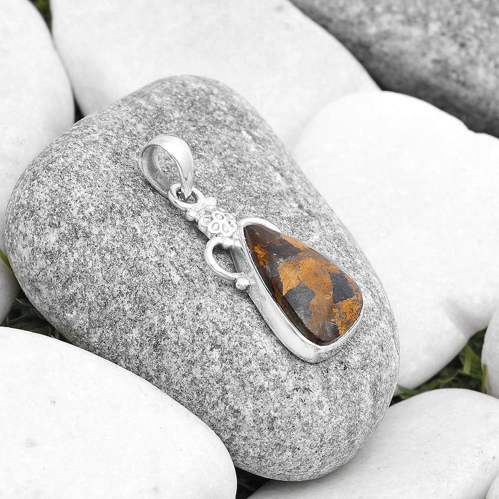 Natural Bronzite Pendant P-1220 SDP126928