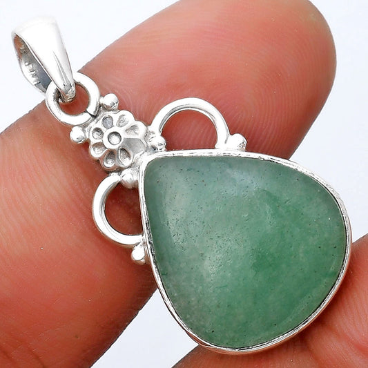 Natural Green Aventurine Pendant P-1220 SDP126930