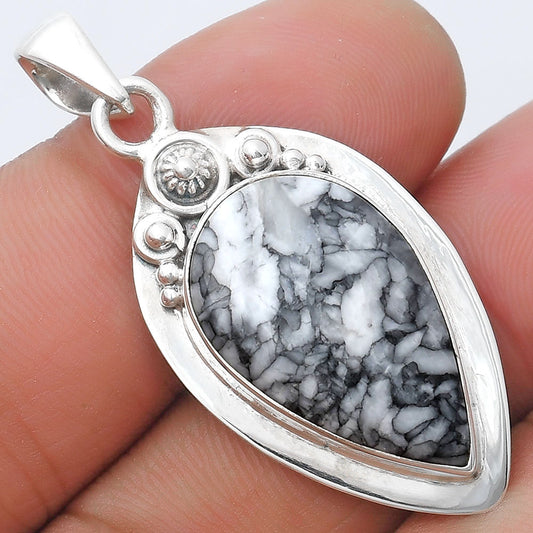 Natural Pinolith Stone Pendant P-1350 SDP126937