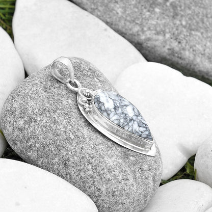 Natural Pinolith Stone Pendant P-1350 SDP126937