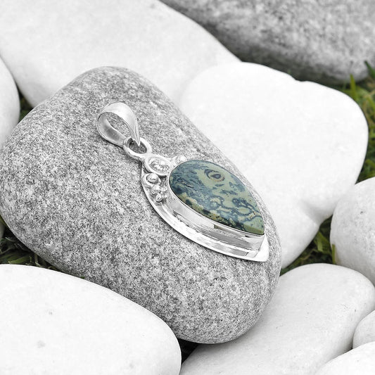 Natural Star Galaxy Jasper Pendant P-1350 SDP126963