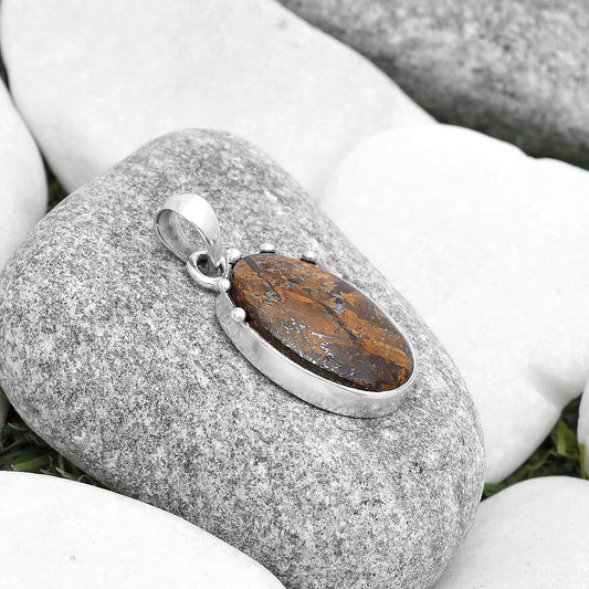 Natural Bronzite Pendant P-1349 SDP126969