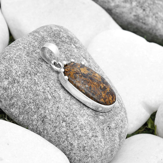 Natural Bronzite Pendant P-1349 SDP126981