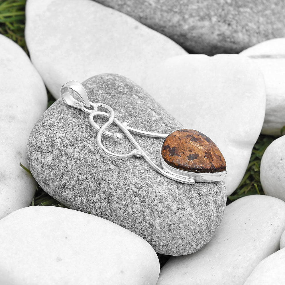 Natural Bronzite Pendant P-1036 SDP127017