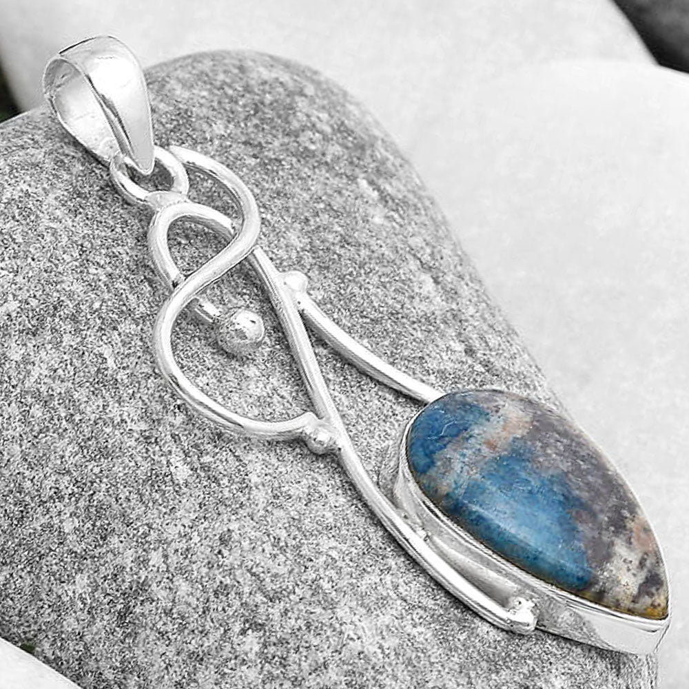 Natural Blue Scheelite - Turkey Pendant P-1036 SDP127019