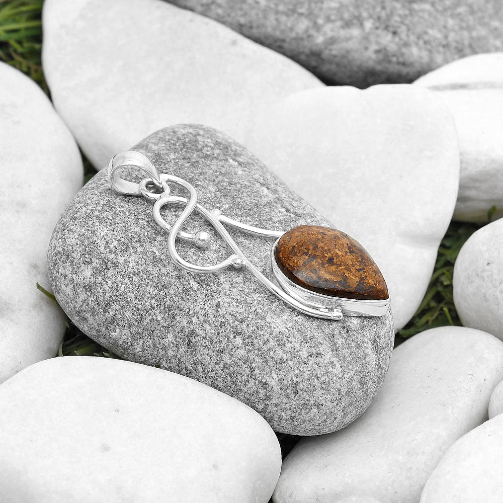 Natural Bronzite Pendant P-1036 SDP127024