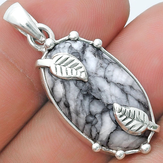 Natural Pinolith Stone Pendant P-1226 SDP127044