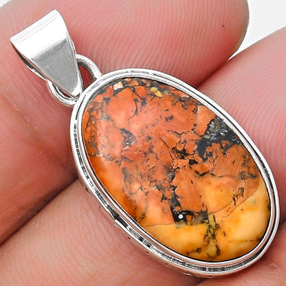 Natural Maligano Jasper - Indonesia Pendant P-1134 SDP127203