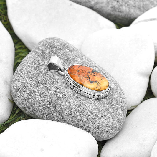 Natural Maligano Jasper - Indonesia Pendant P-1134 SDP127203