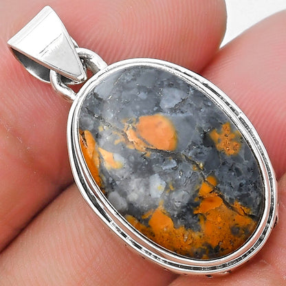 Natural Maligano Jasper - Indonesia Pendant P-1134 SDP127207