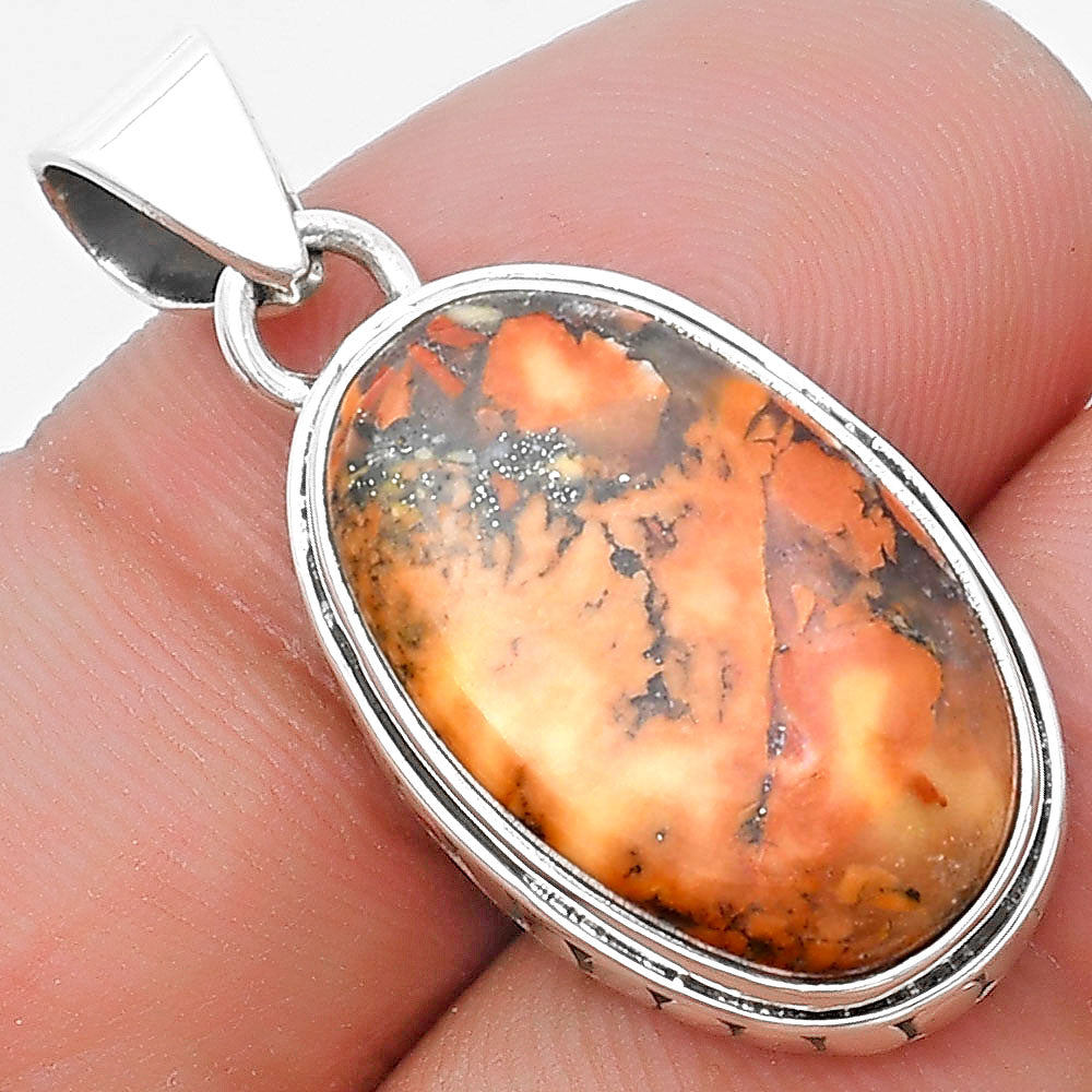 Natural Maligano Jasper - Indonesia Pendant P-1134 SDP127208
