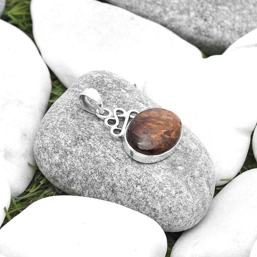 Natural Bronzite Pendant P-1554 SDP127252