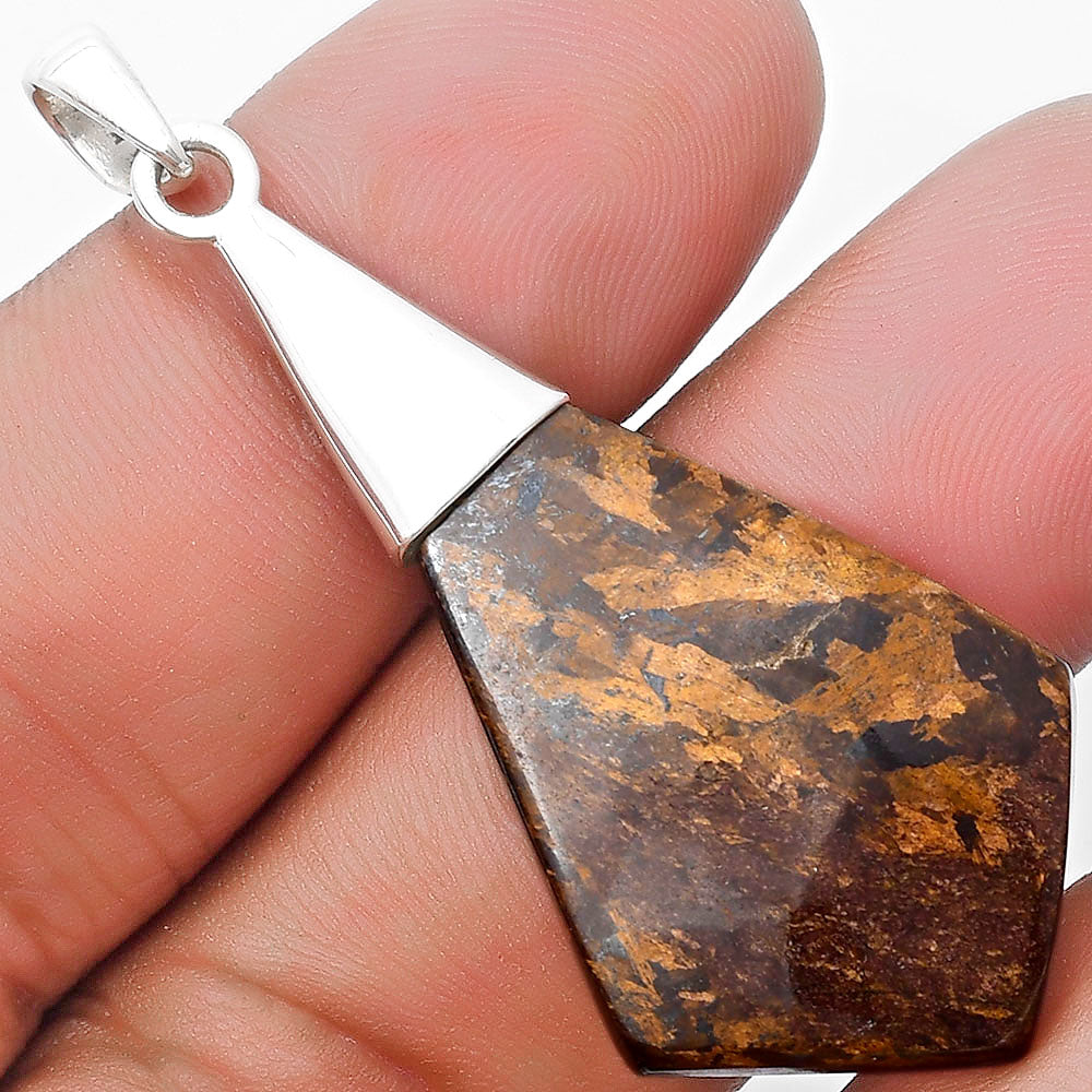 Natural Bronzite Pendant P-1016 SDP127254