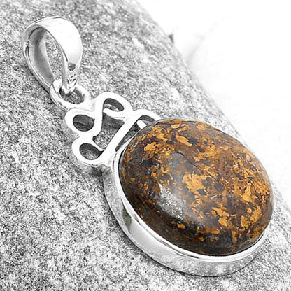 Natural Bronzite Pendant P-1554 SDP127257
