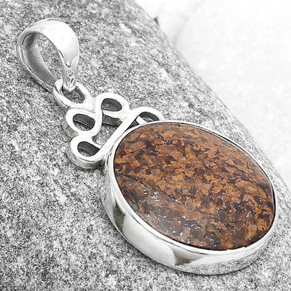 Natural Bronzite Pendant P-1554 SDP127259