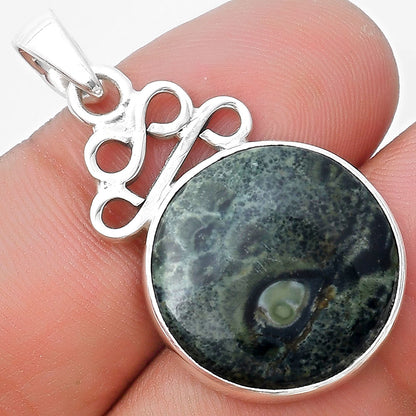 Natural Star Galaxy Jasper Pendant P-1554 SDP127260