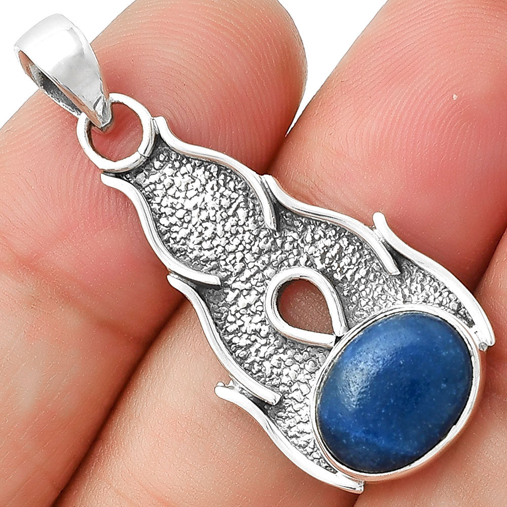 Natural Blue Quartz Pendant P-1400 SDP127264